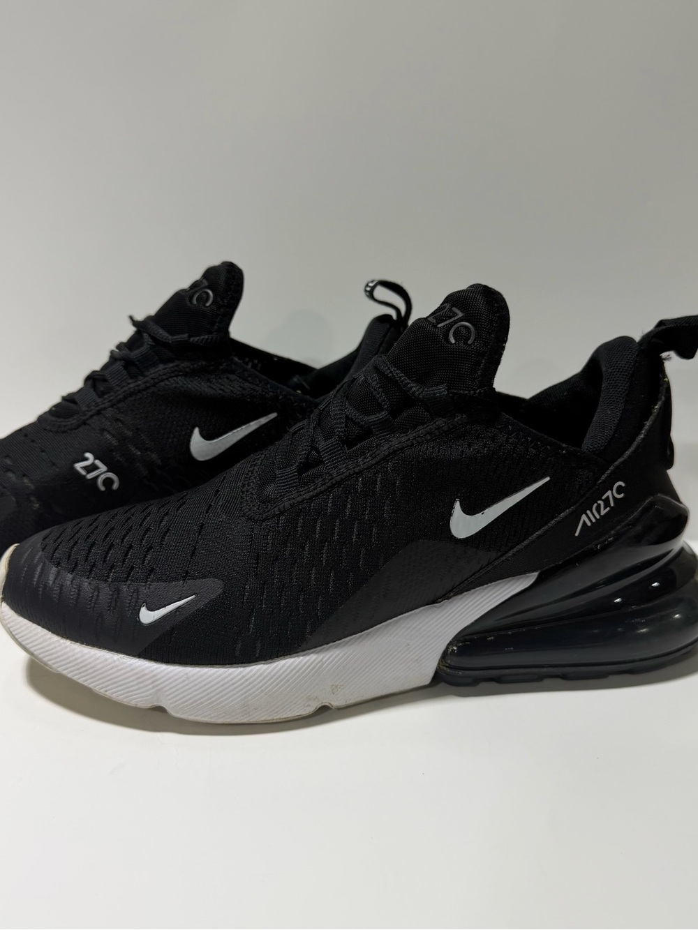 Nike Air Max 270 Black and White Men’s Athletic Shoes